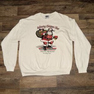vintage 1996 santa clause delivering christmas cheer crewneck Size Large